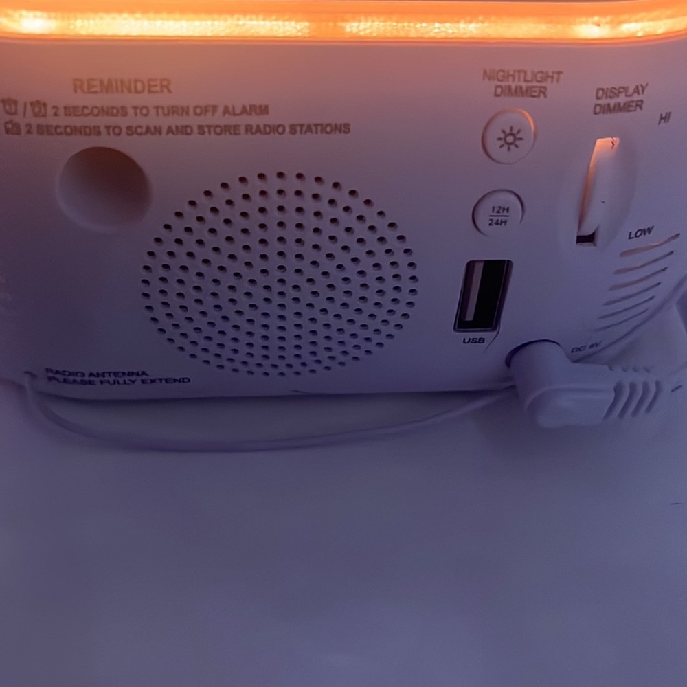 Alarm clock - Picture 8 of 9